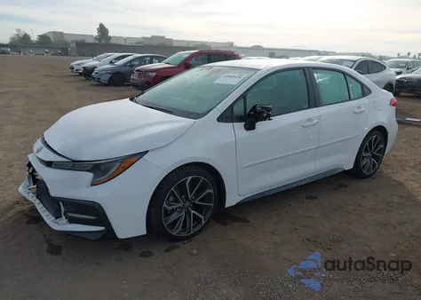 2020 Toyota Corolla Se from USA, damaged, VIN 5YFS4RCE6LP020997